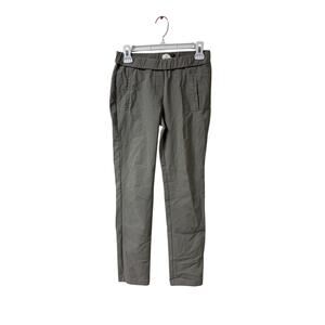 Izzat Baba Grey Pull On Trousers pants Straight Legs Work Career Formal STAINED